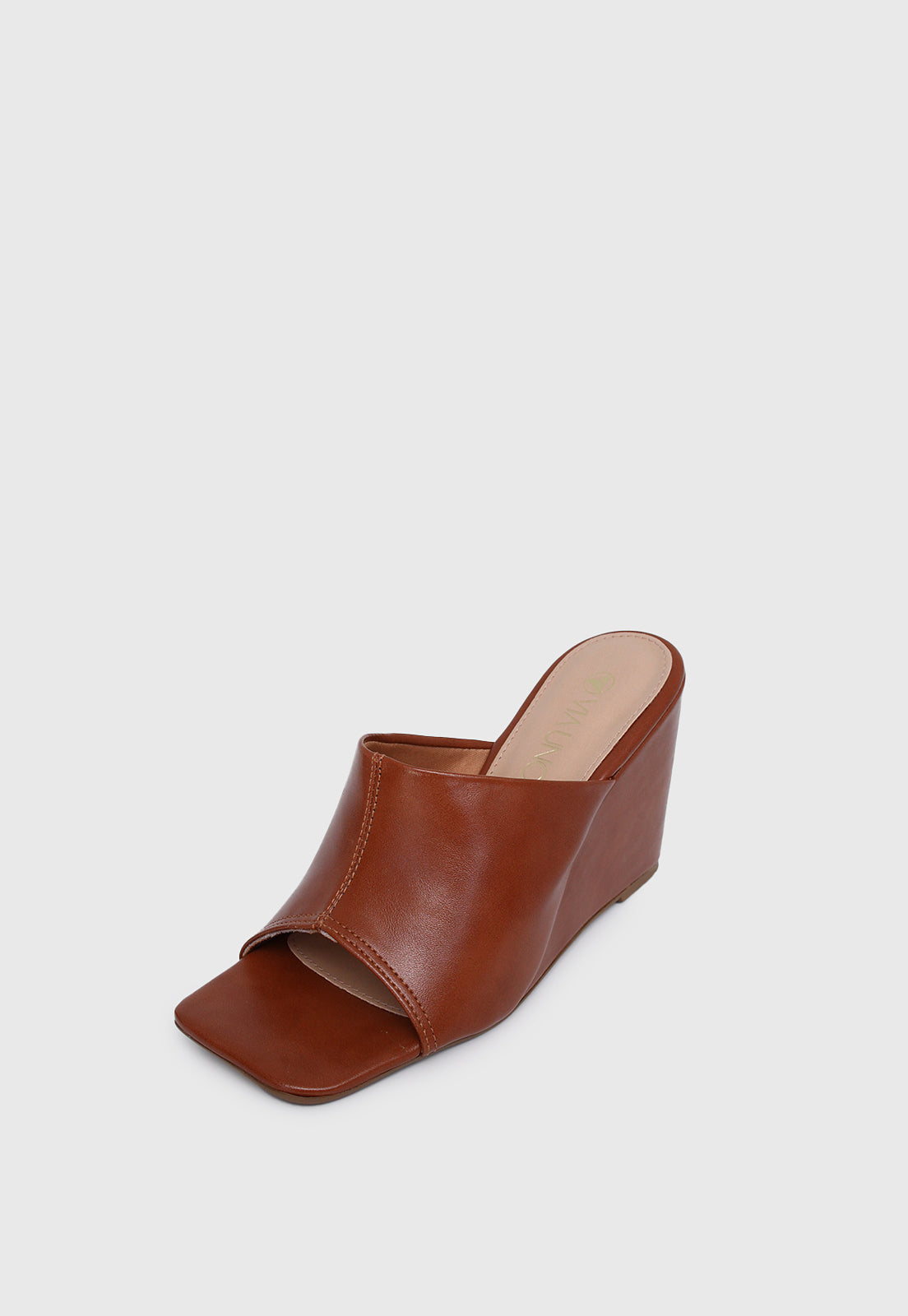 Tamanco Alto 633025 Napa Rock Caramelo