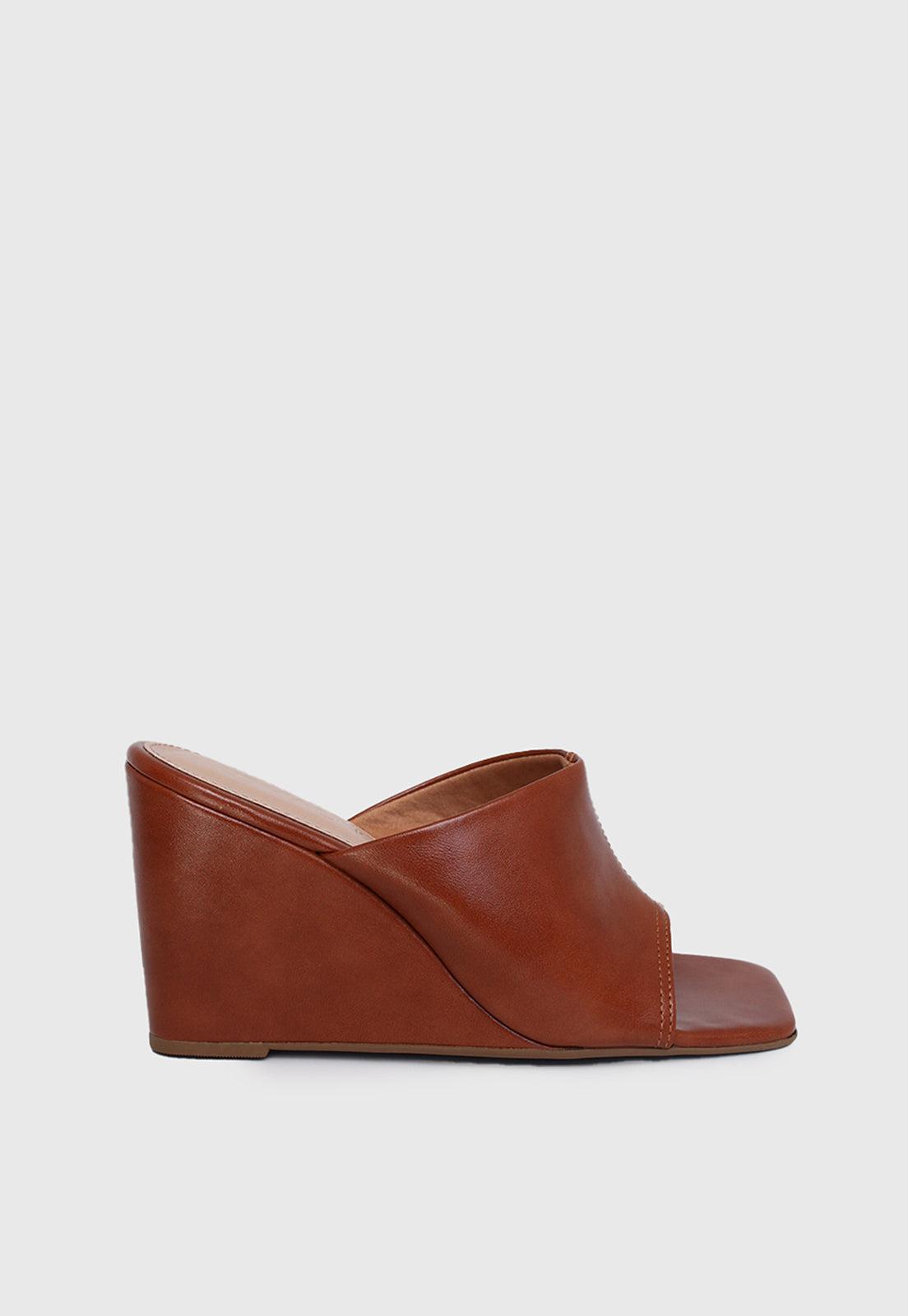 Tamanco Alto 633025 Napa Rock Caramelo