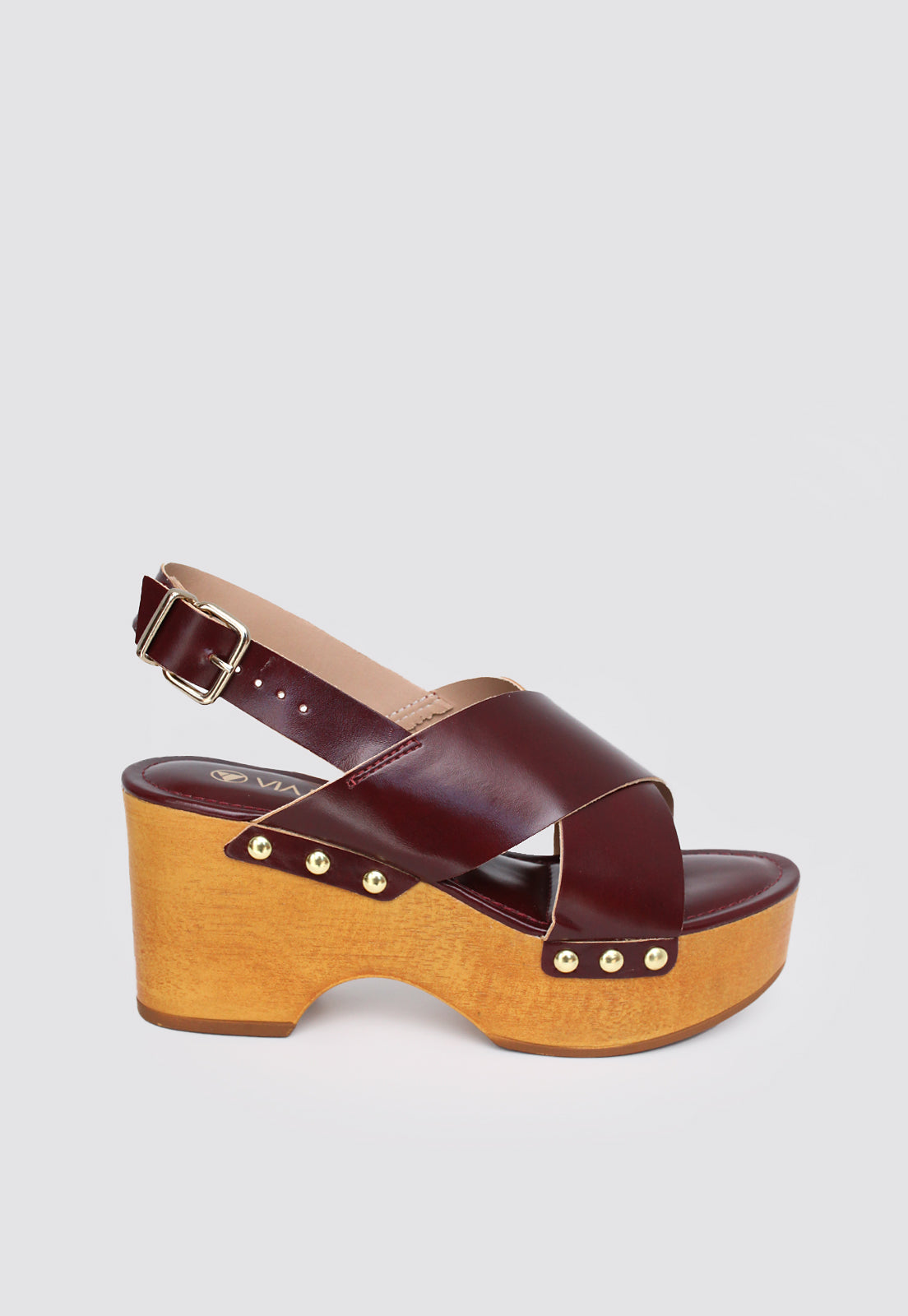 Sandalia Salto Alto 946002 Napa Rock Marsala