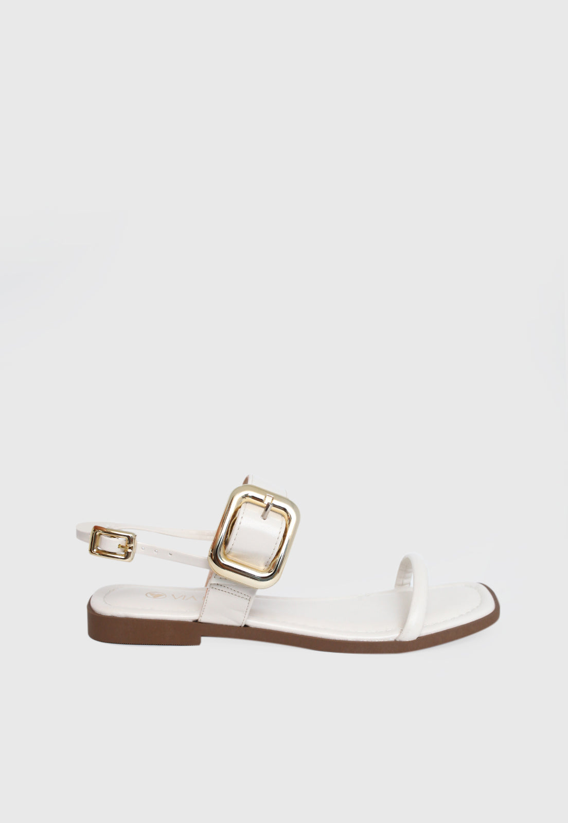 Rasteira Flat 948015 Napa Rock Off White