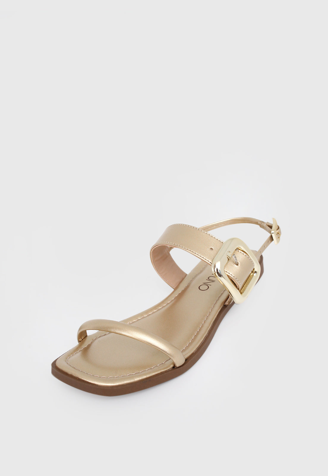 Rasteira Flat 948015 Metalizado Dourado