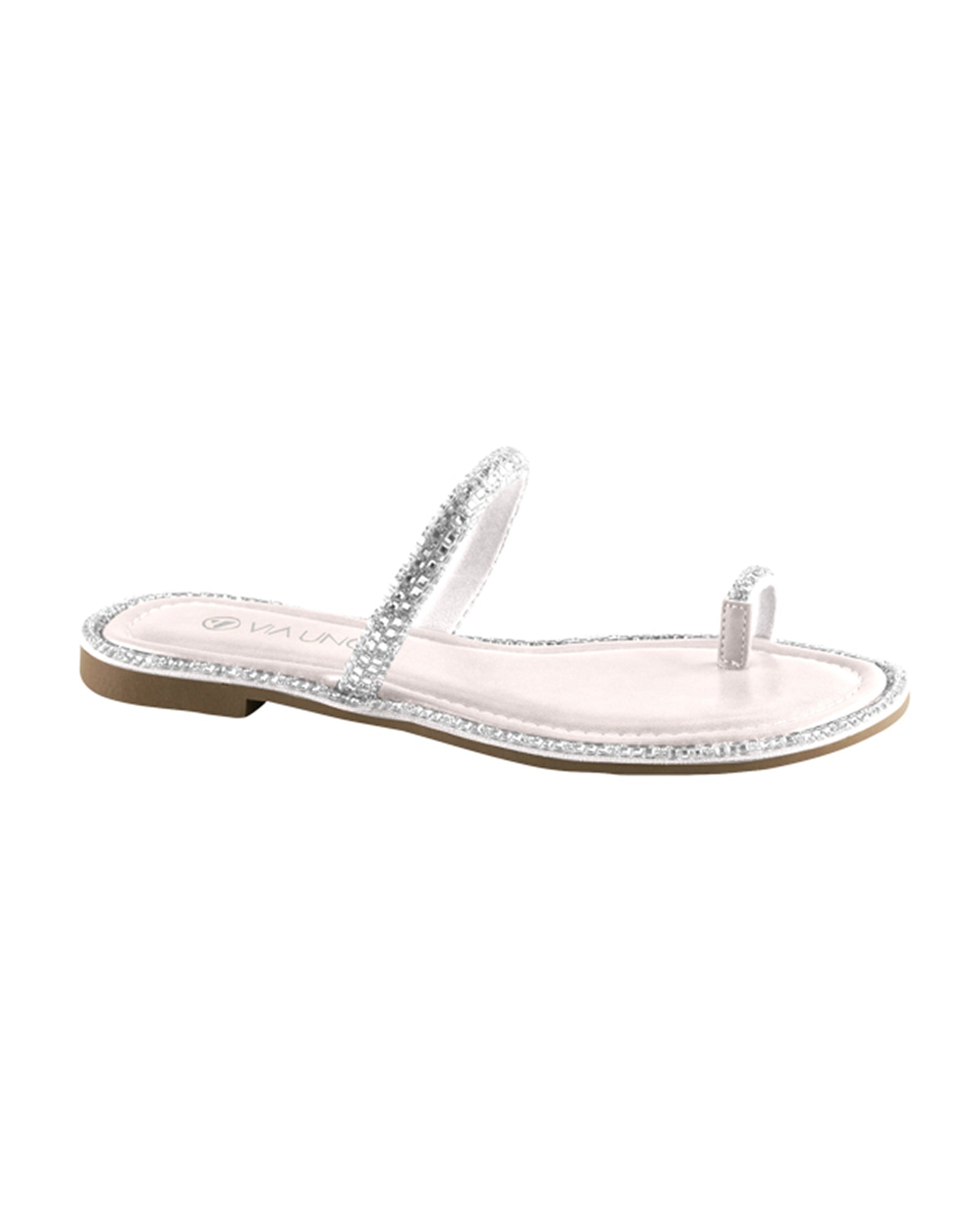 Sandalia Flat 1008002 TiraOff White