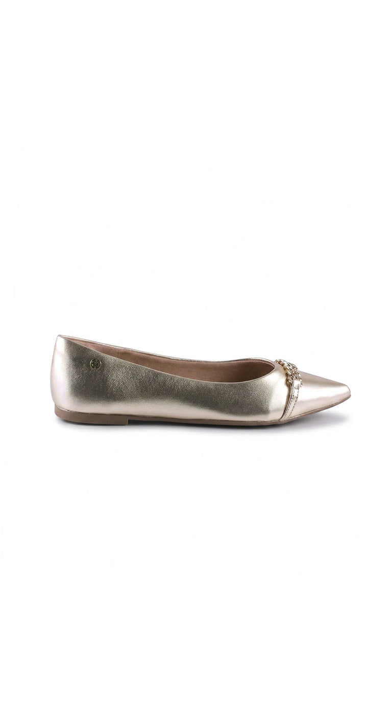 Sapatilha 116466 Metal Dourado