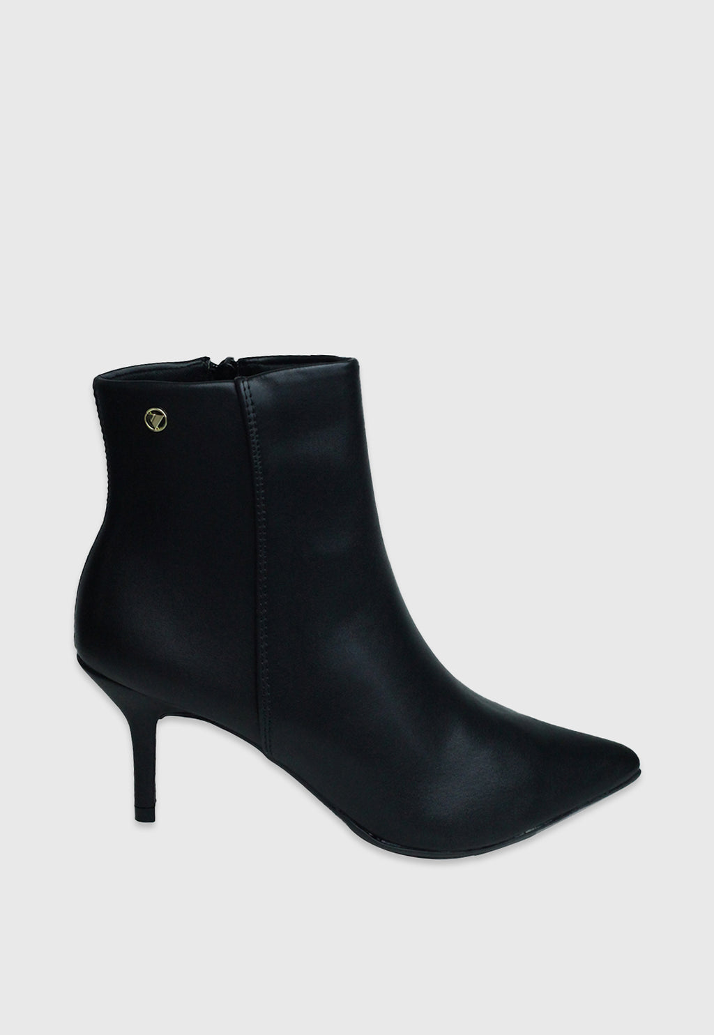 Bota Cano Curto 156081 Napa Lux Preto