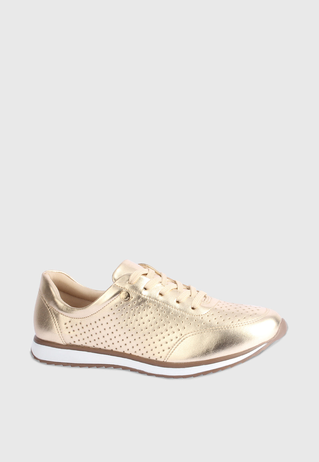 Tenis 166020 Metalizado Dourado