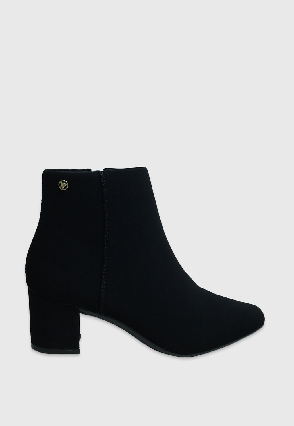 Bota Cano Curto 172054 Nobuck Preto