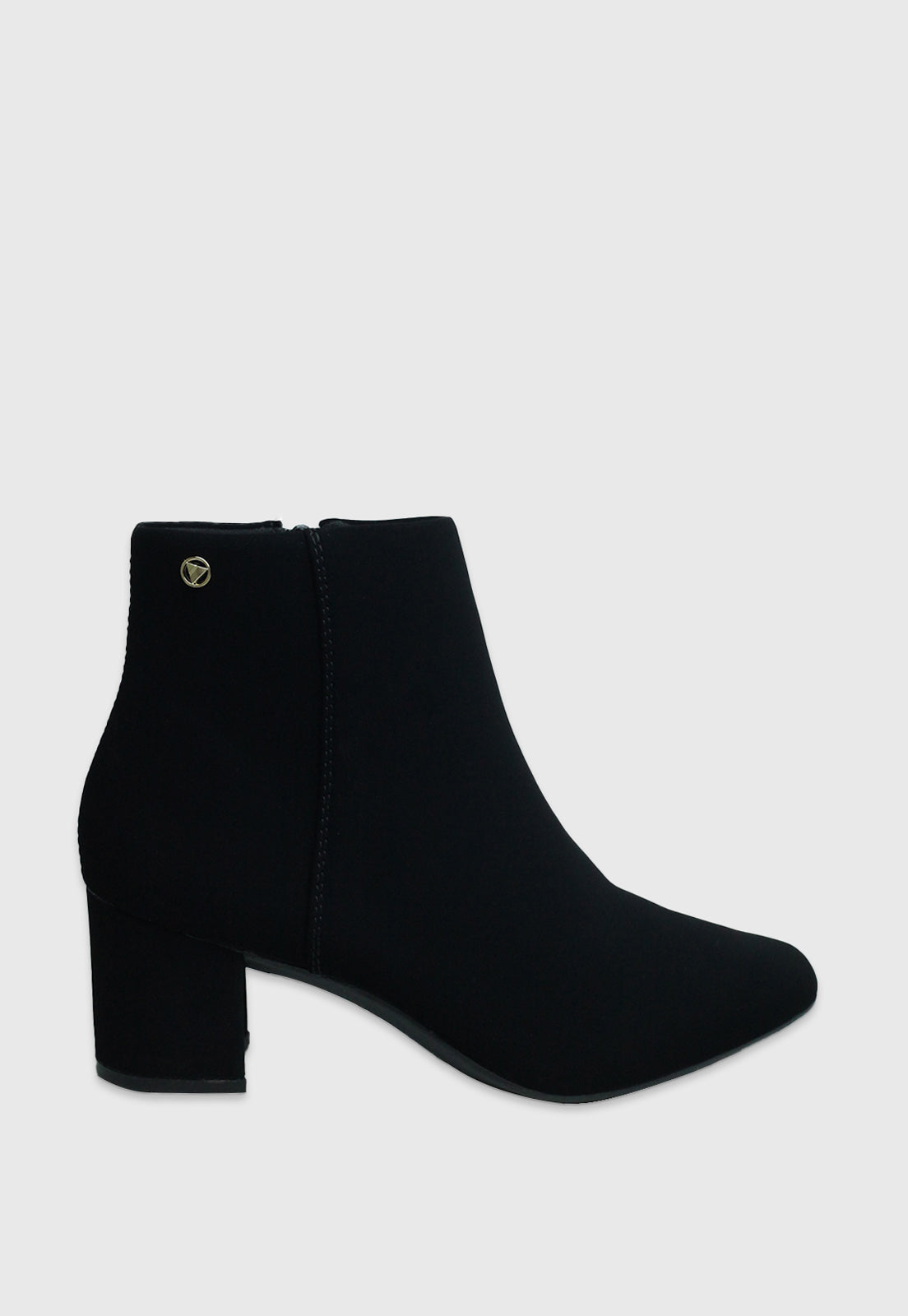 Bota Cano Curto 172054 Nobuck Preto