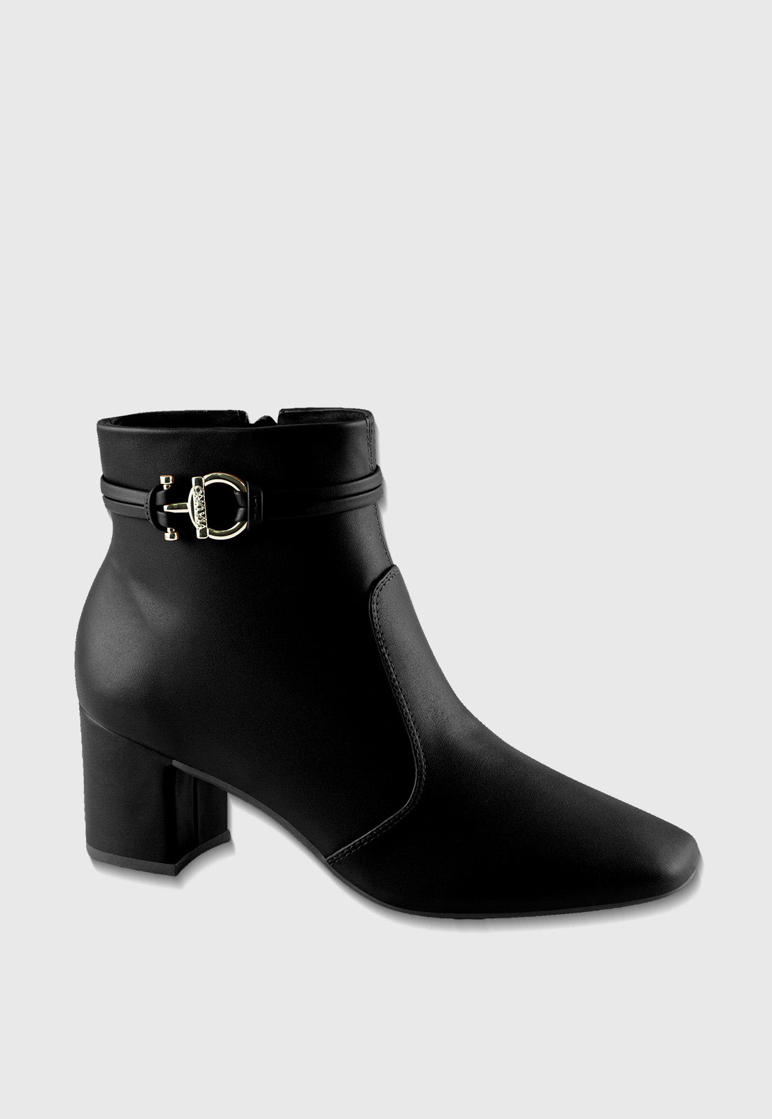 Bota Cano Curto 172052 Napa Lux Preto