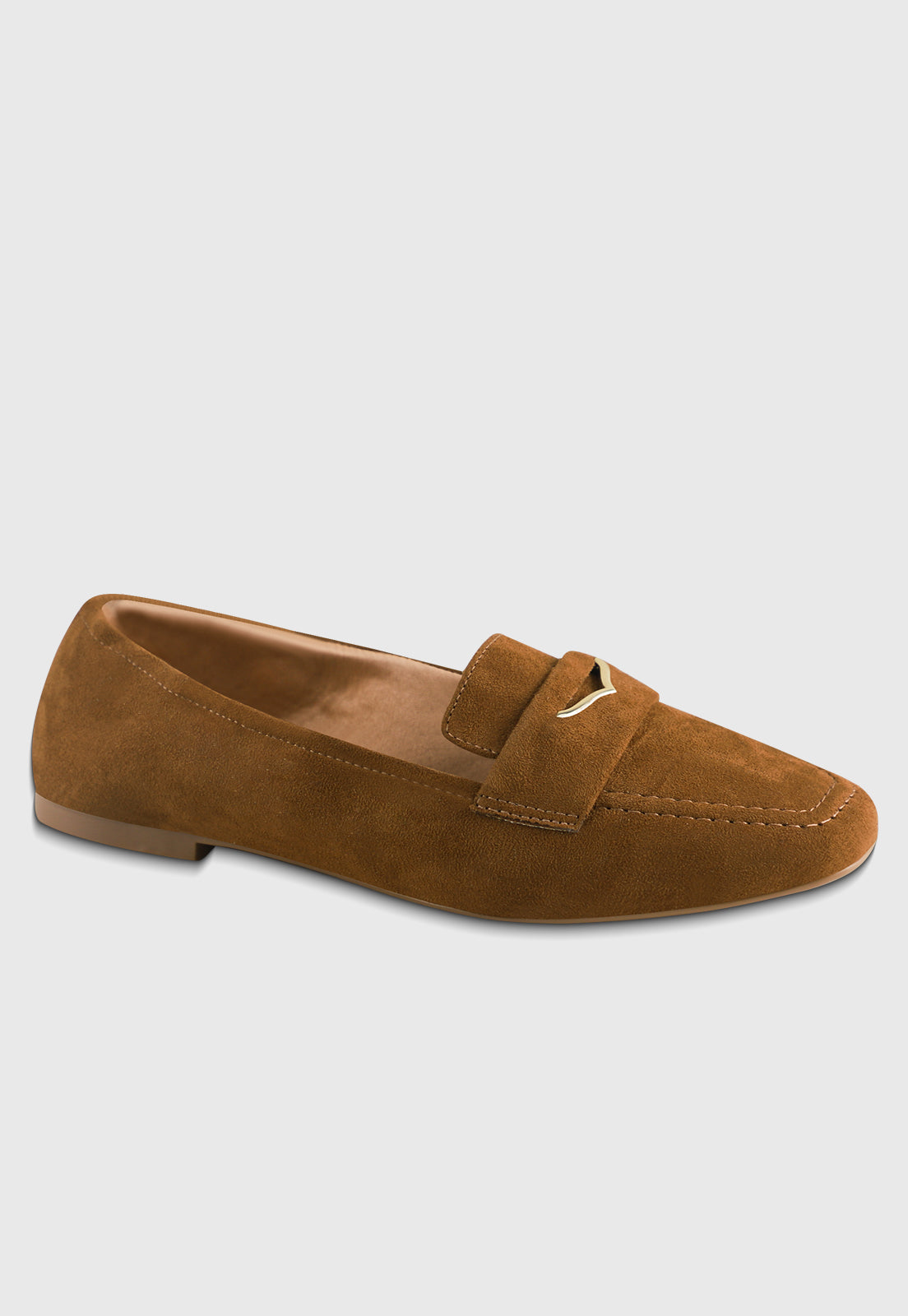 Loafer 518169 Camurça Caramelo