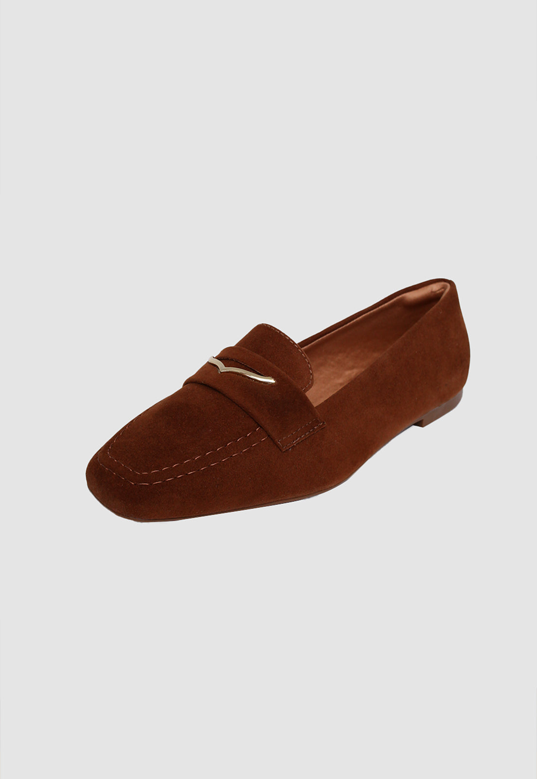 Loafer 518169 Camurça Caramelo