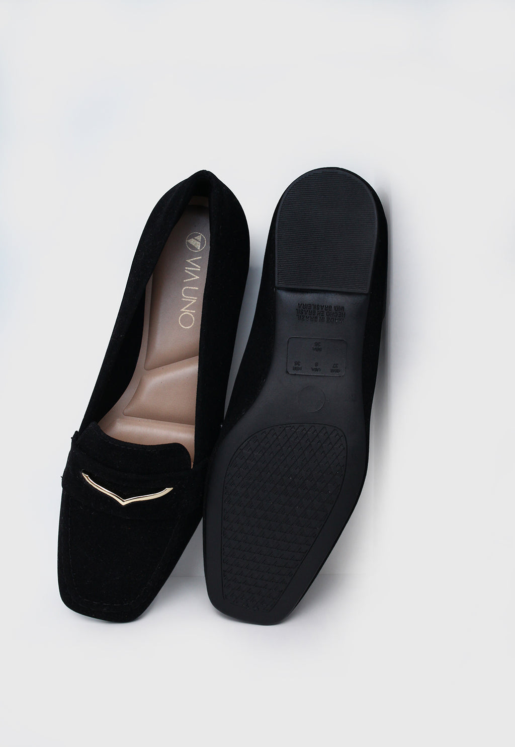 Loafer 518169 Camurça Preto