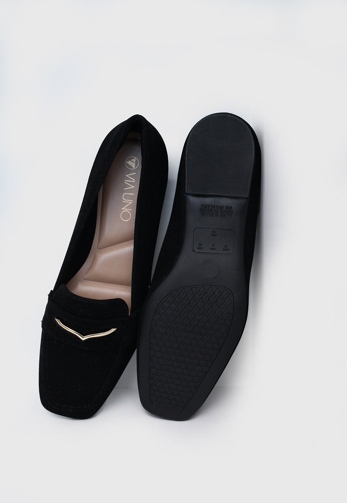 Loafer 518169 Camurça Preto