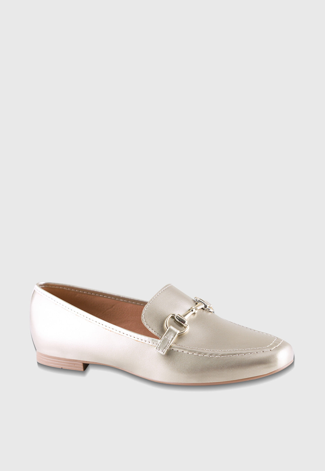 Loafer 285213 Metal Ele Ouro Light