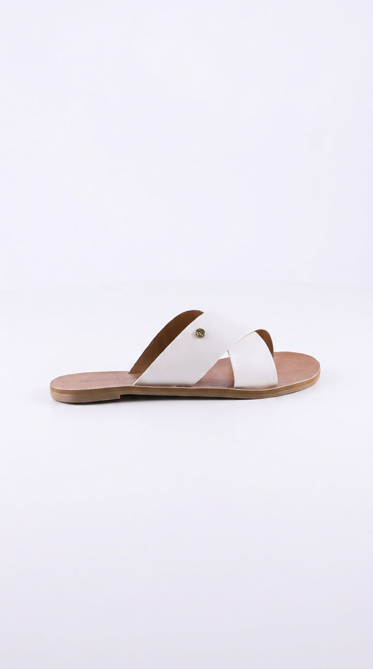 Sandalia Flat 533003 Napa Rock Off White