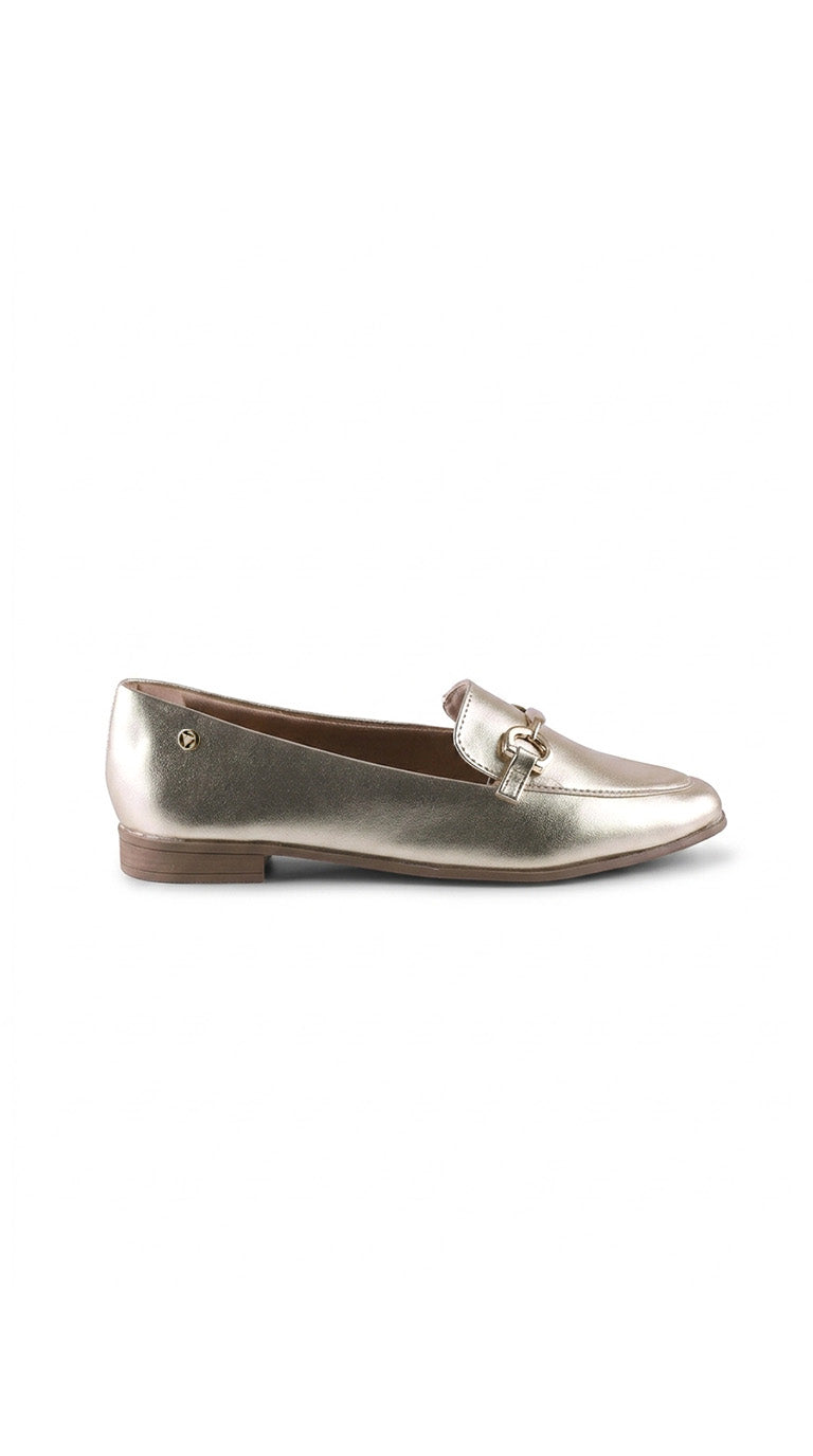 Loafer 572009 Metalizado Dourado