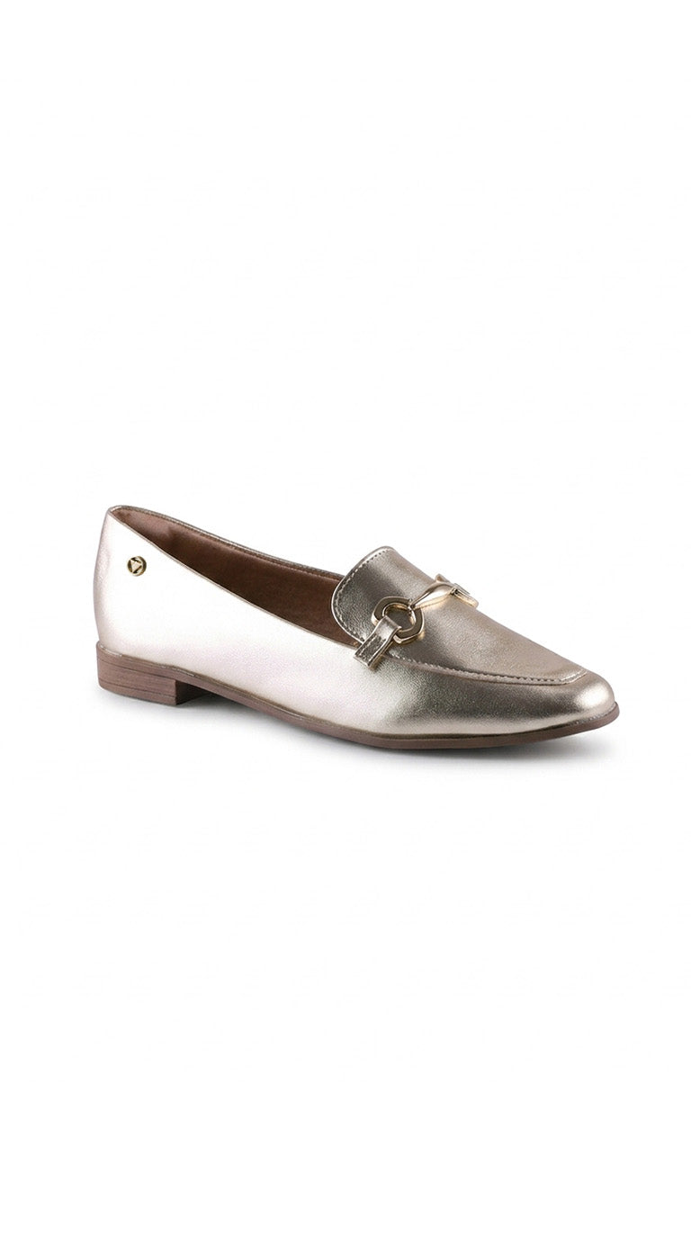 Loafer 572009 Metalizado Dourado