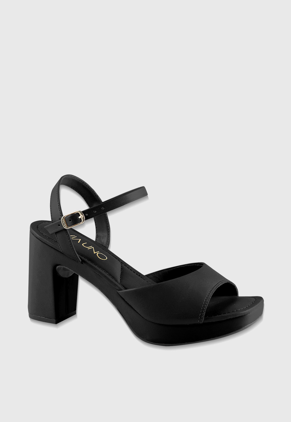 Sandalia Salto Alto 609025 Mestiço Preto