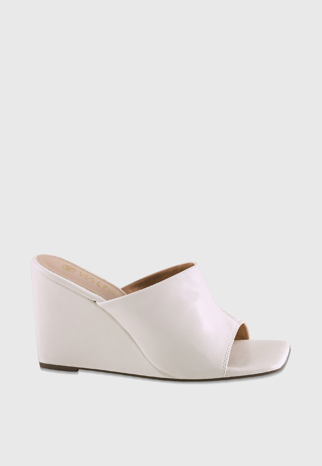 Tamanco Alto 633025 Napa Rock Off White