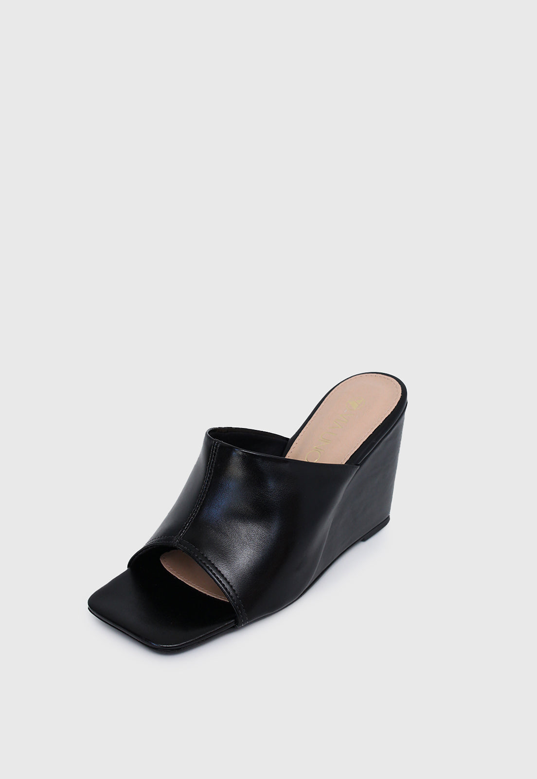 Tamanco Alto 633025 Napa Rock Preto