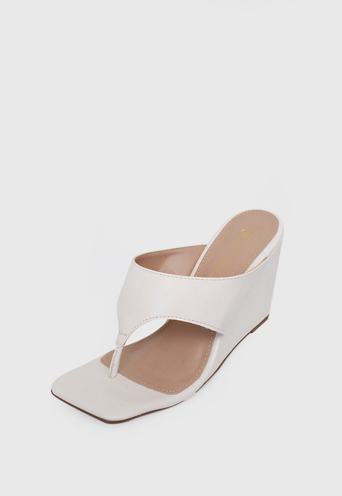 Tamanco Alto 633026 Napa Rock Off White