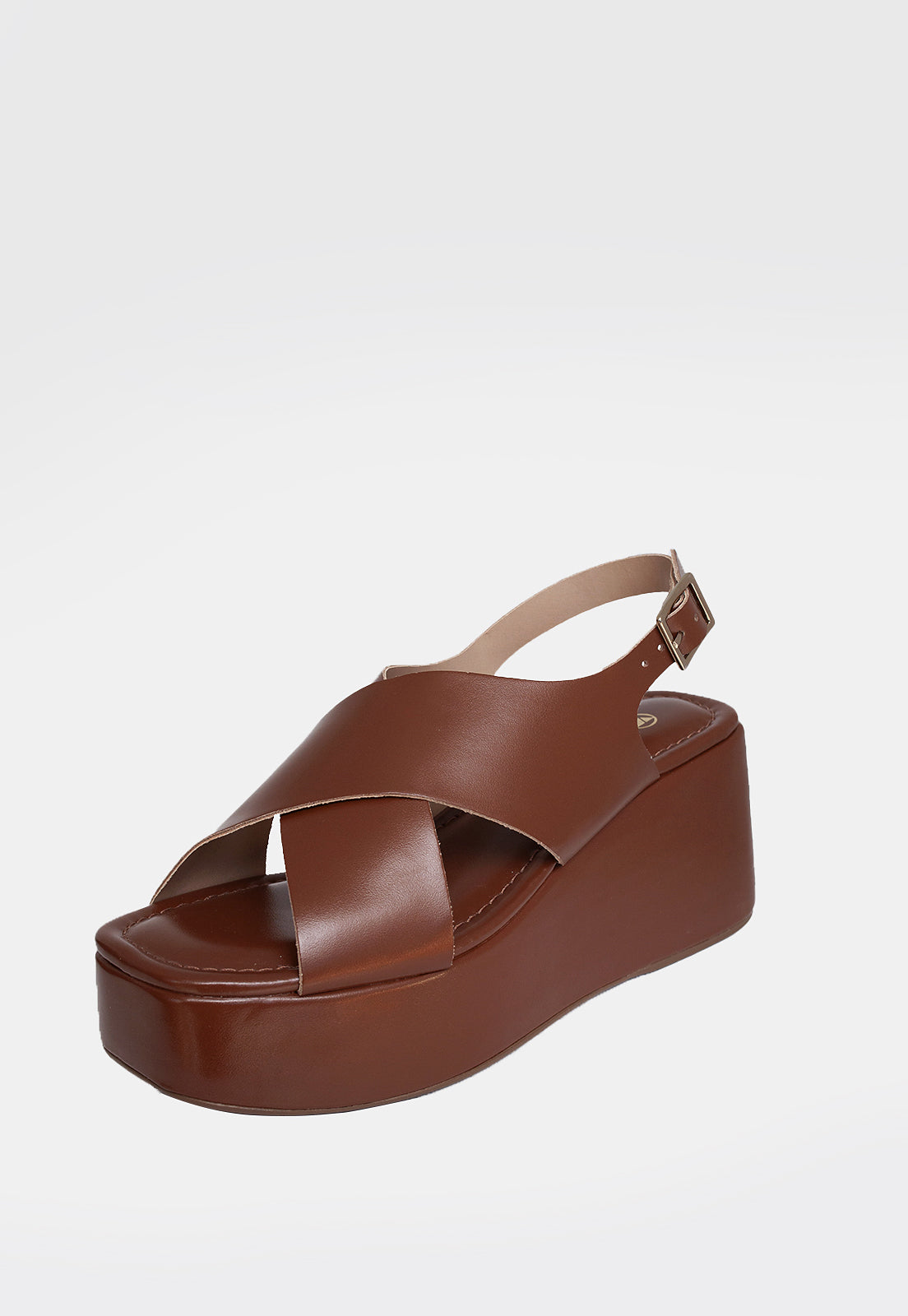 Sandalia Anabela 639034 Napa Rock Caramelo