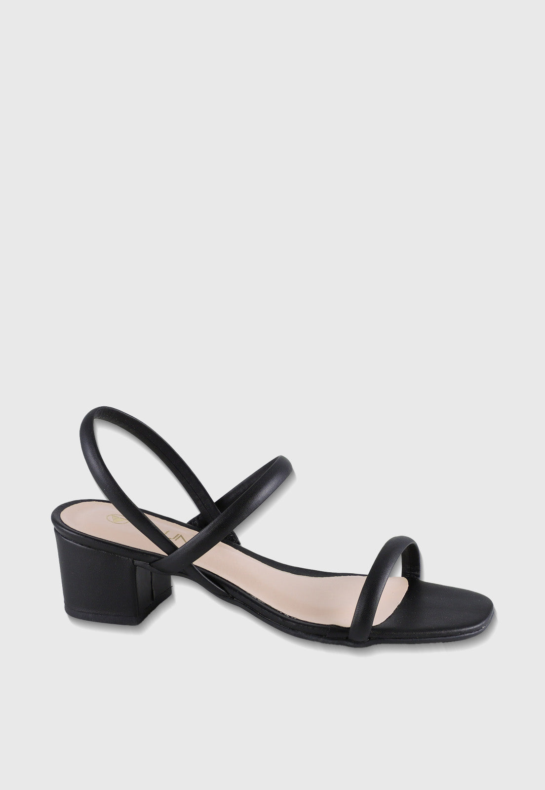 Sandalia Salto Medio 482023 Mestiço Preto