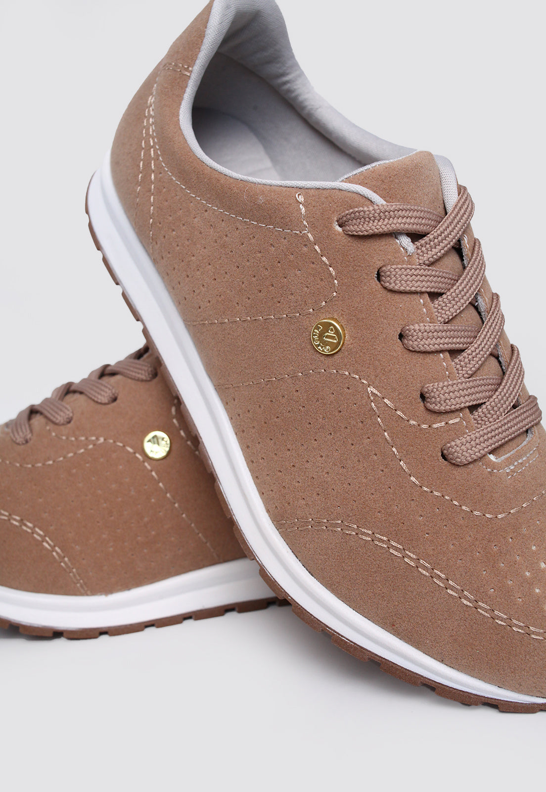 Tenis 701001 Camurça Rosado