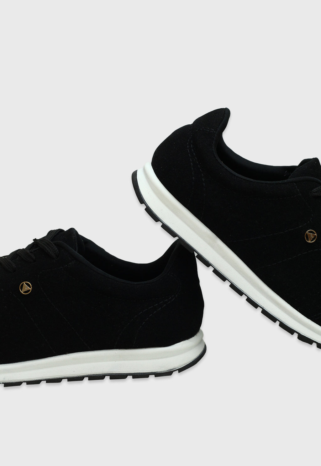 Tenis 701001 Camurça Preto