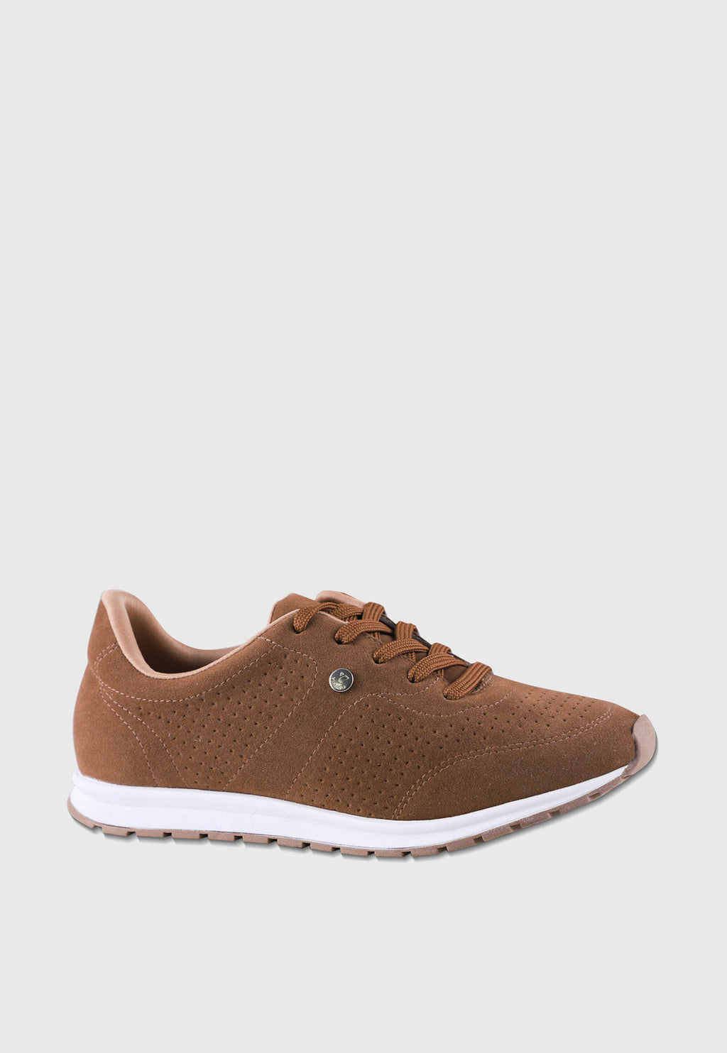 Tenis 701001 Camurça Caramelo