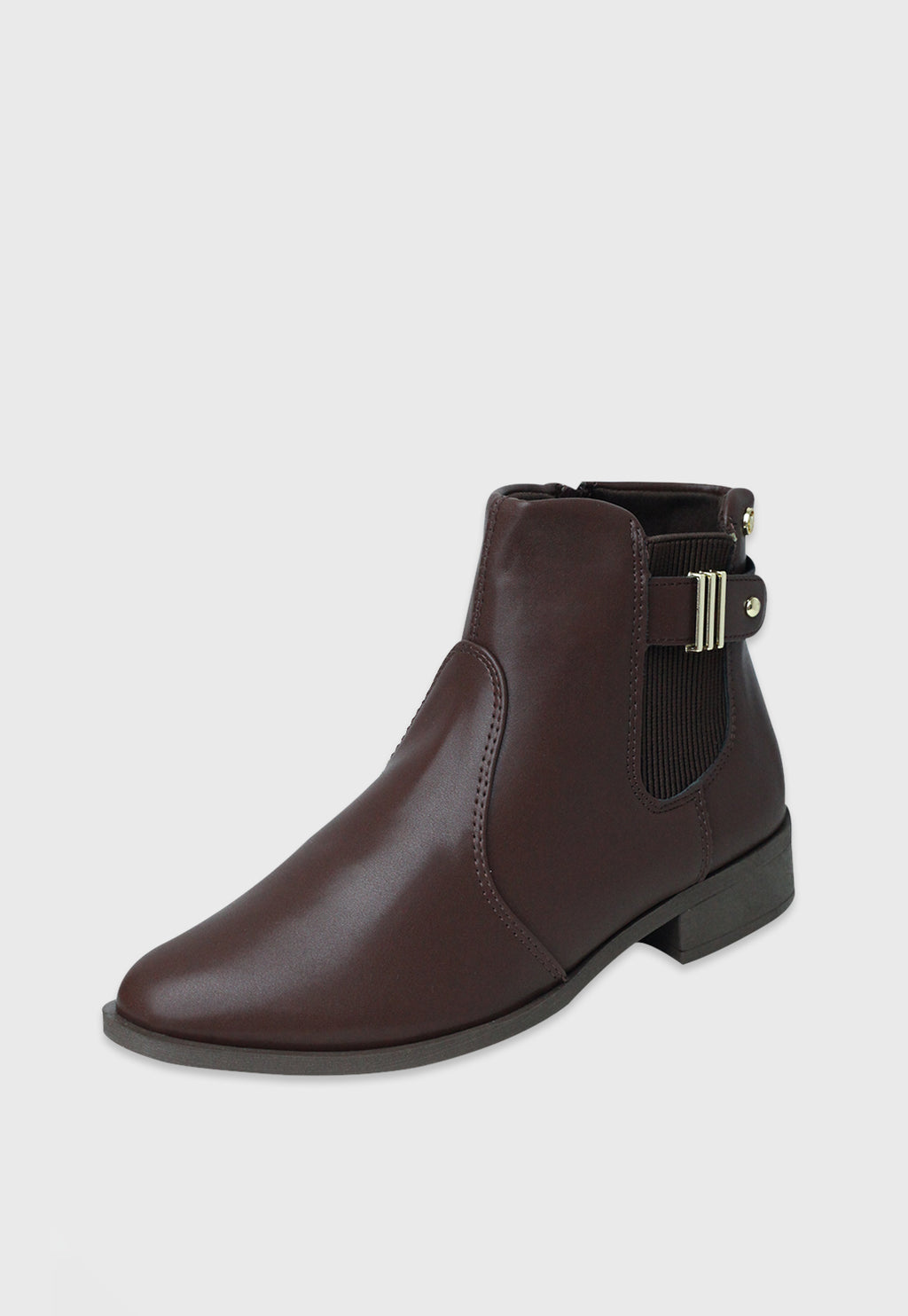 Bota Cano Curto 708050 Napa Lux Cacau