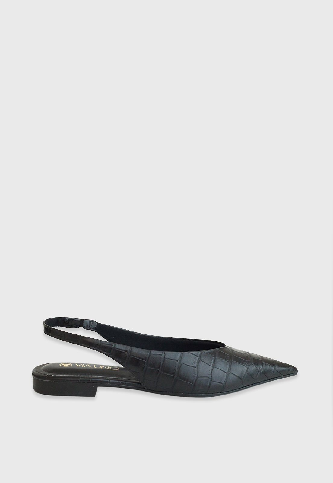 Sapatilha 966004 Croco Preto