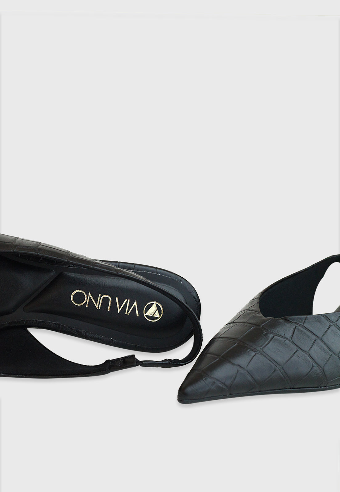 Sapatilha 966004 Croco Preto