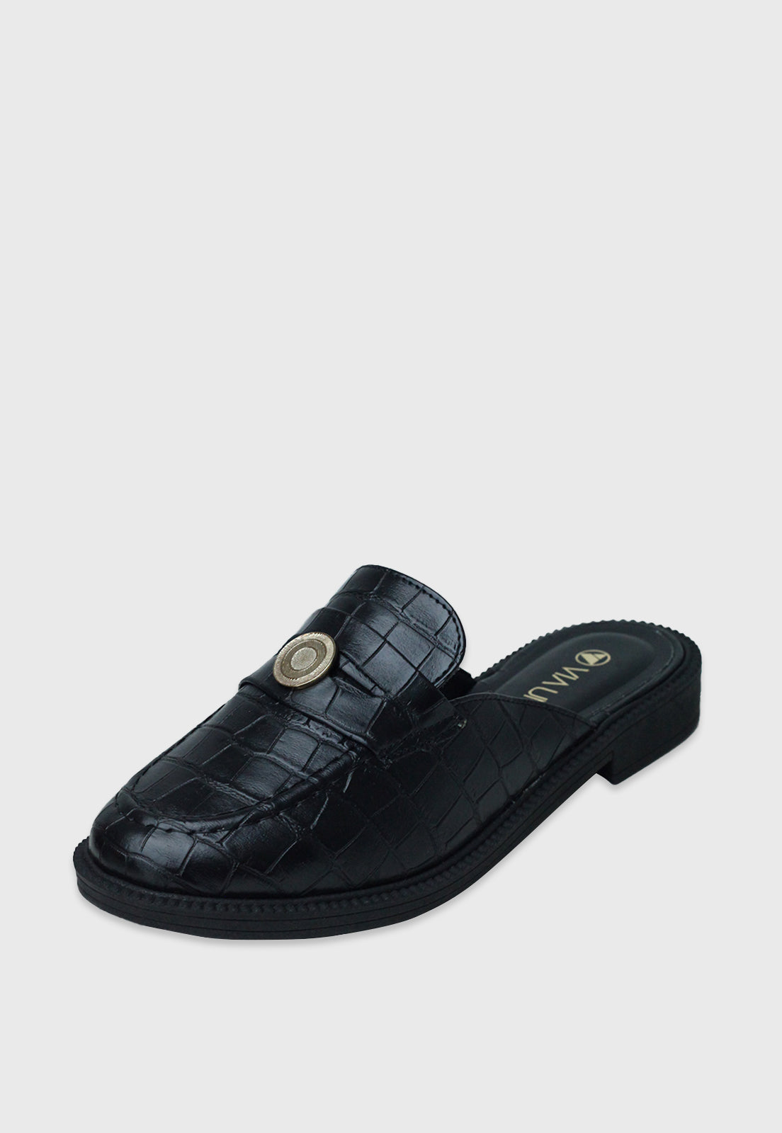 Mule 830084 Croco Preto