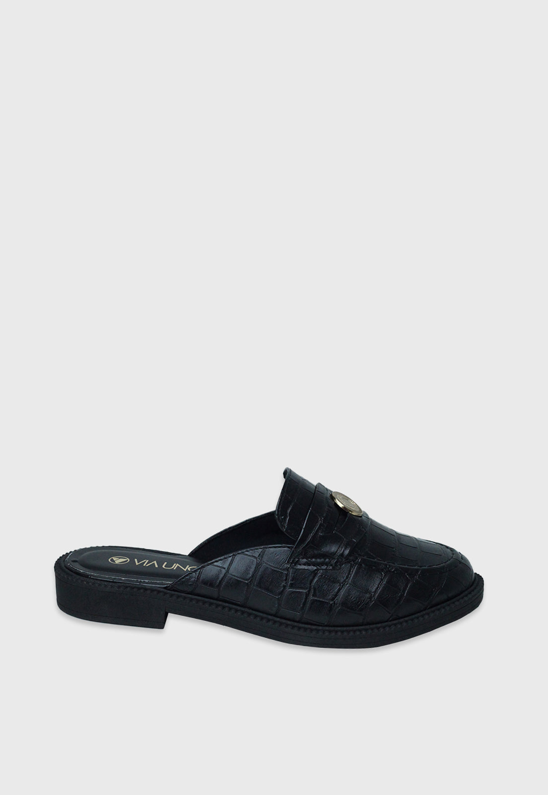 Mule 830084 Croco Preto