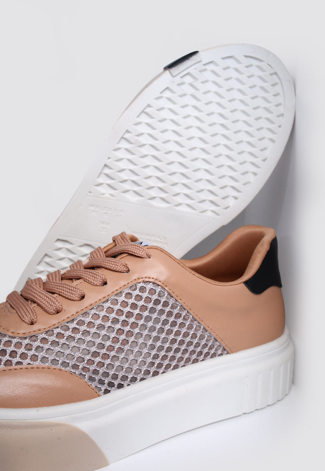 Tenis 850018 Tela Work Chino