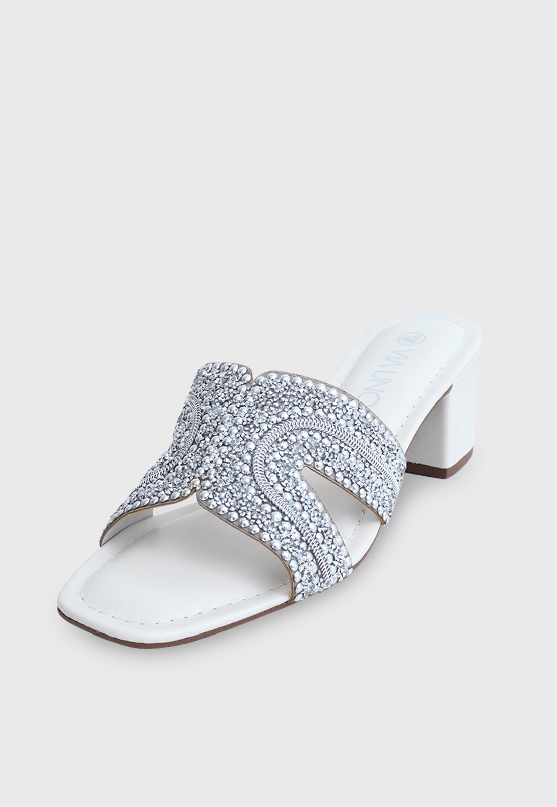 Tamanco Medio 854045 Napa Rock Off White