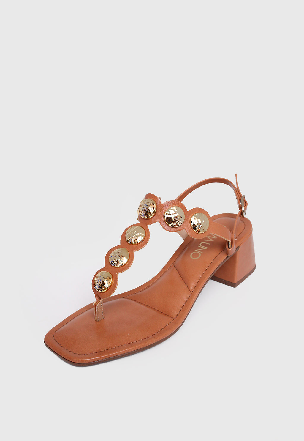 Sandalia Salto Medio 855055 Napa Rock Blush