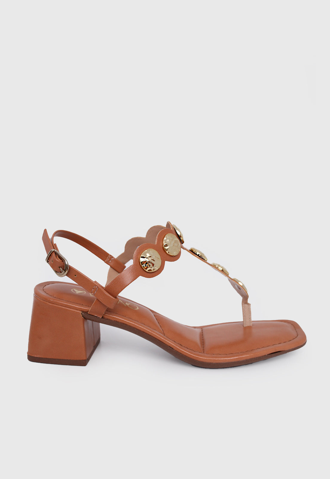 Sandalia Salto Medio 855055 Napa Rock Blush