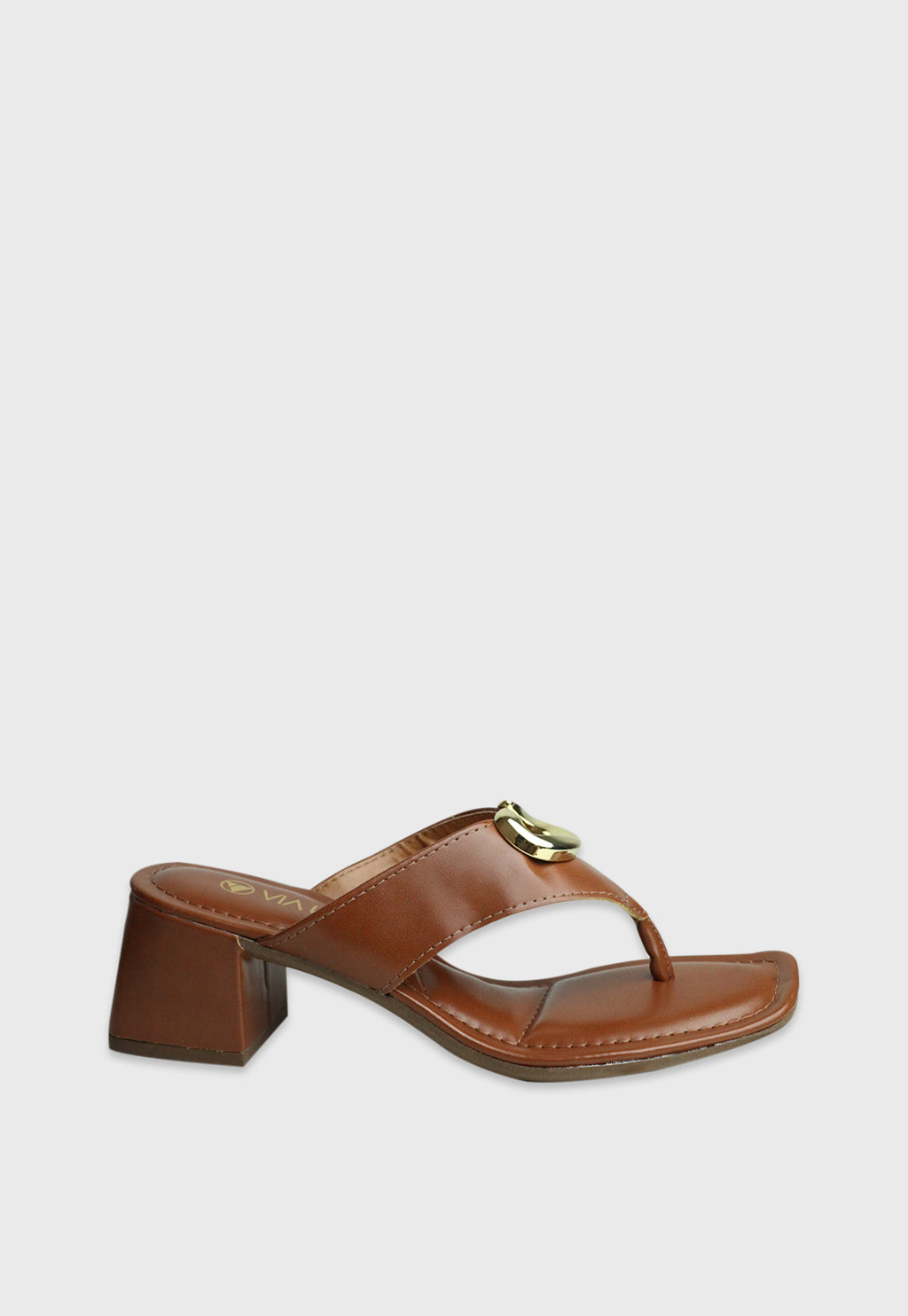 Tamanco Medio 855071 Napa Rock Caramelo