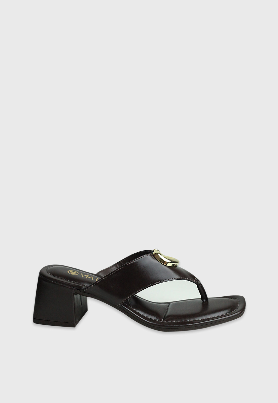 Tamanco Medio 855071 Napa Rock Marrom