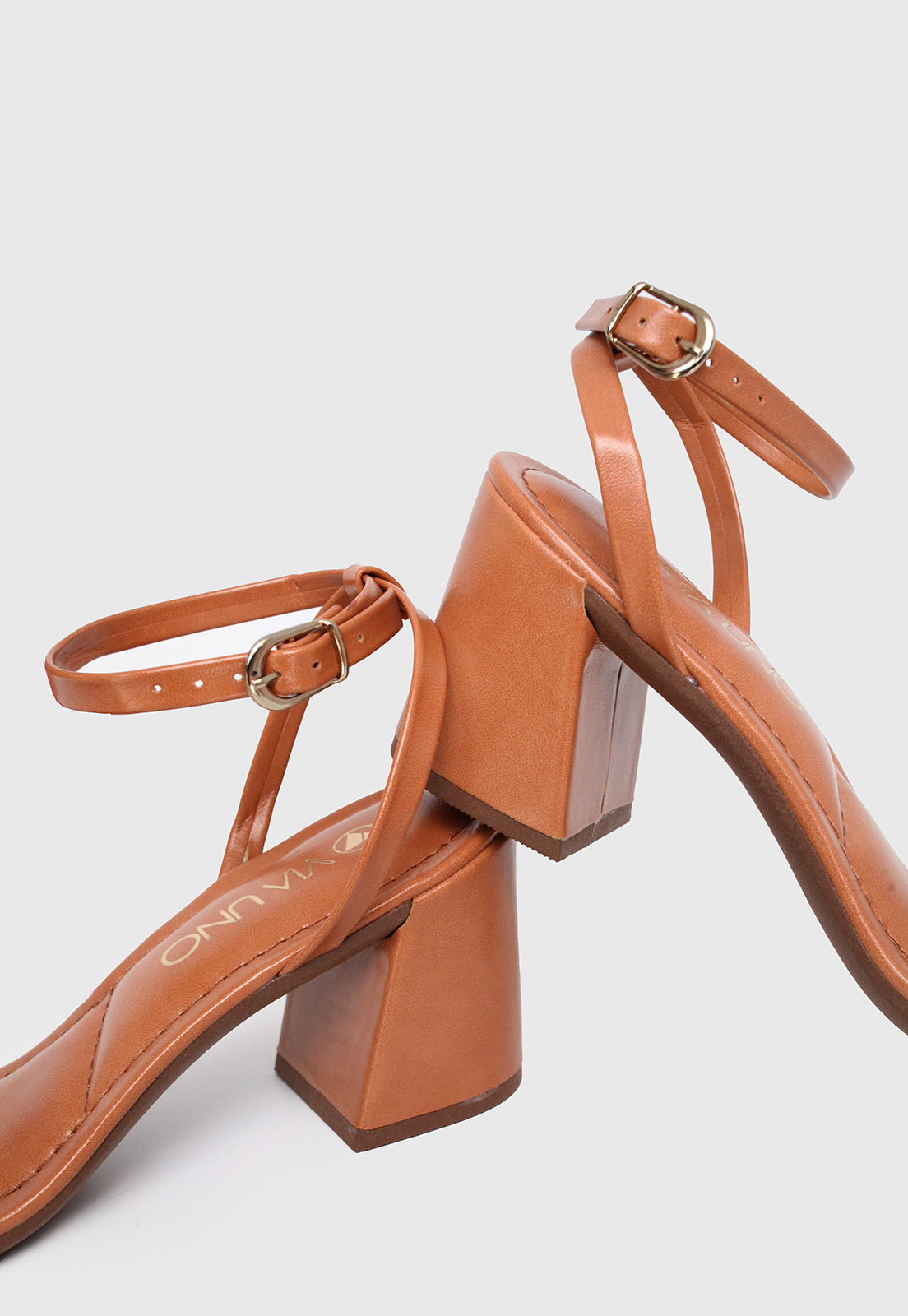 Sandalia Salto Medio 857041 Napa Rock Blush