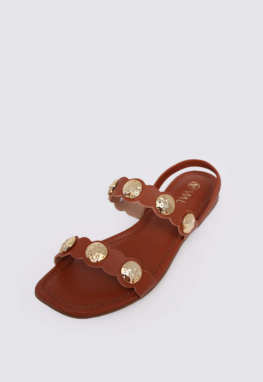 Rasteira Flat 860084 Mestiço Nozes