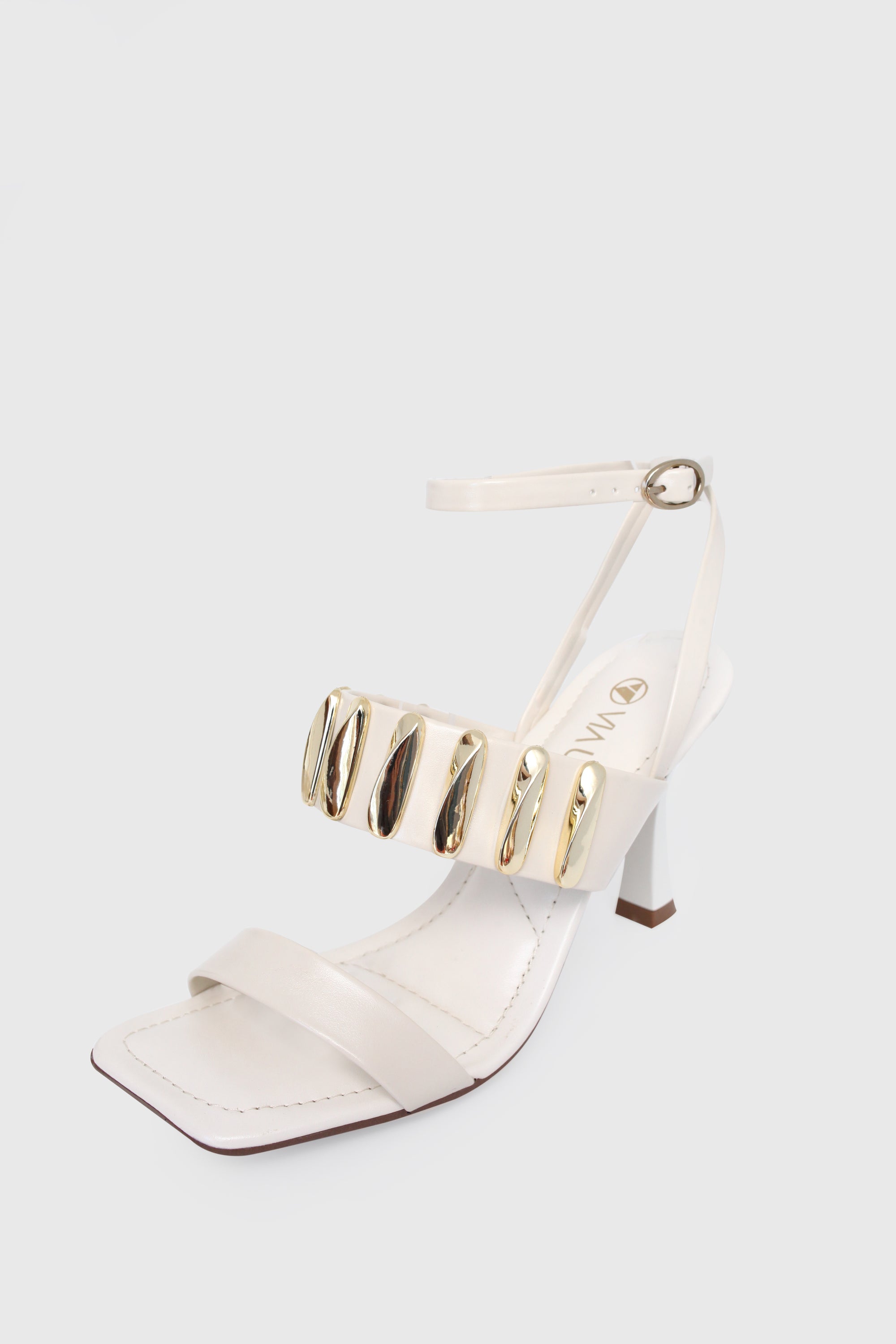 Sandalia Salto Alto 871016 Napa Rock Off White