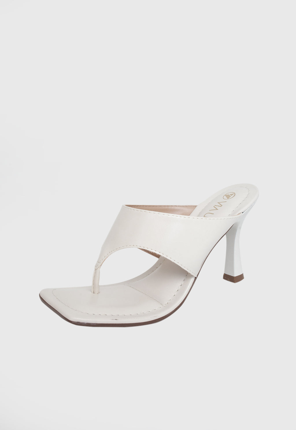 Tamanco Alto 871017 Napa Rock Off White
