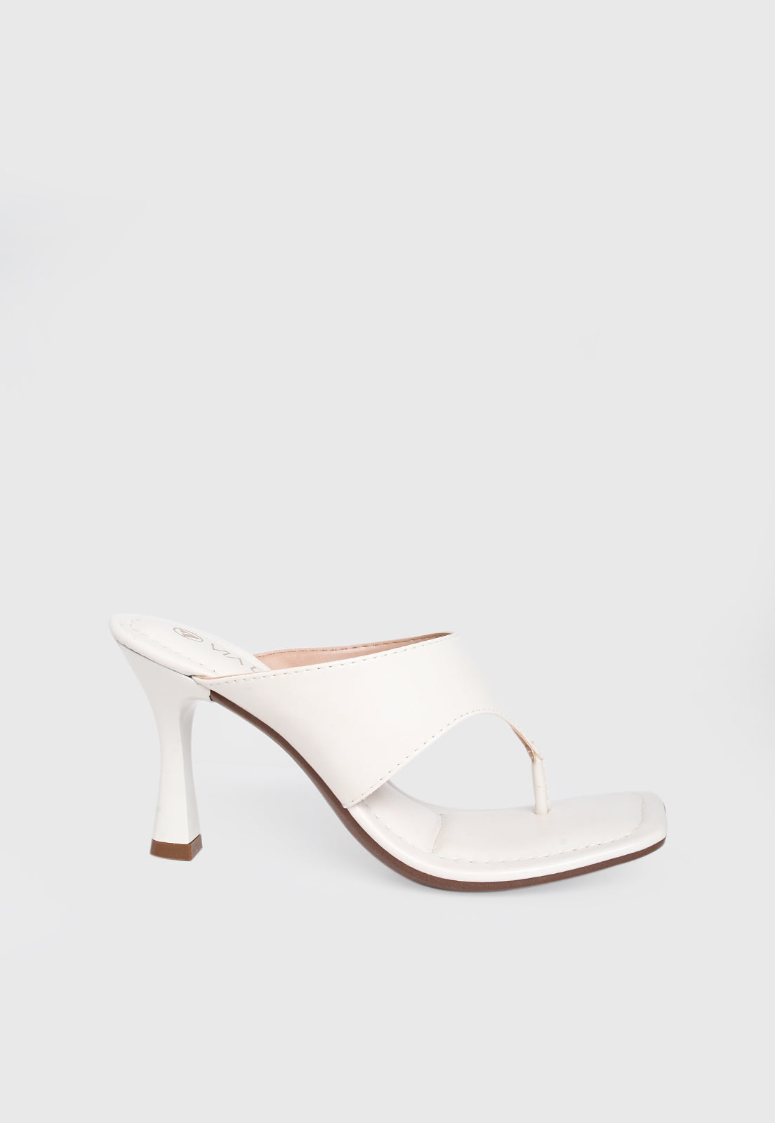 Tamanco Alto 871017 Napa Rock Off White