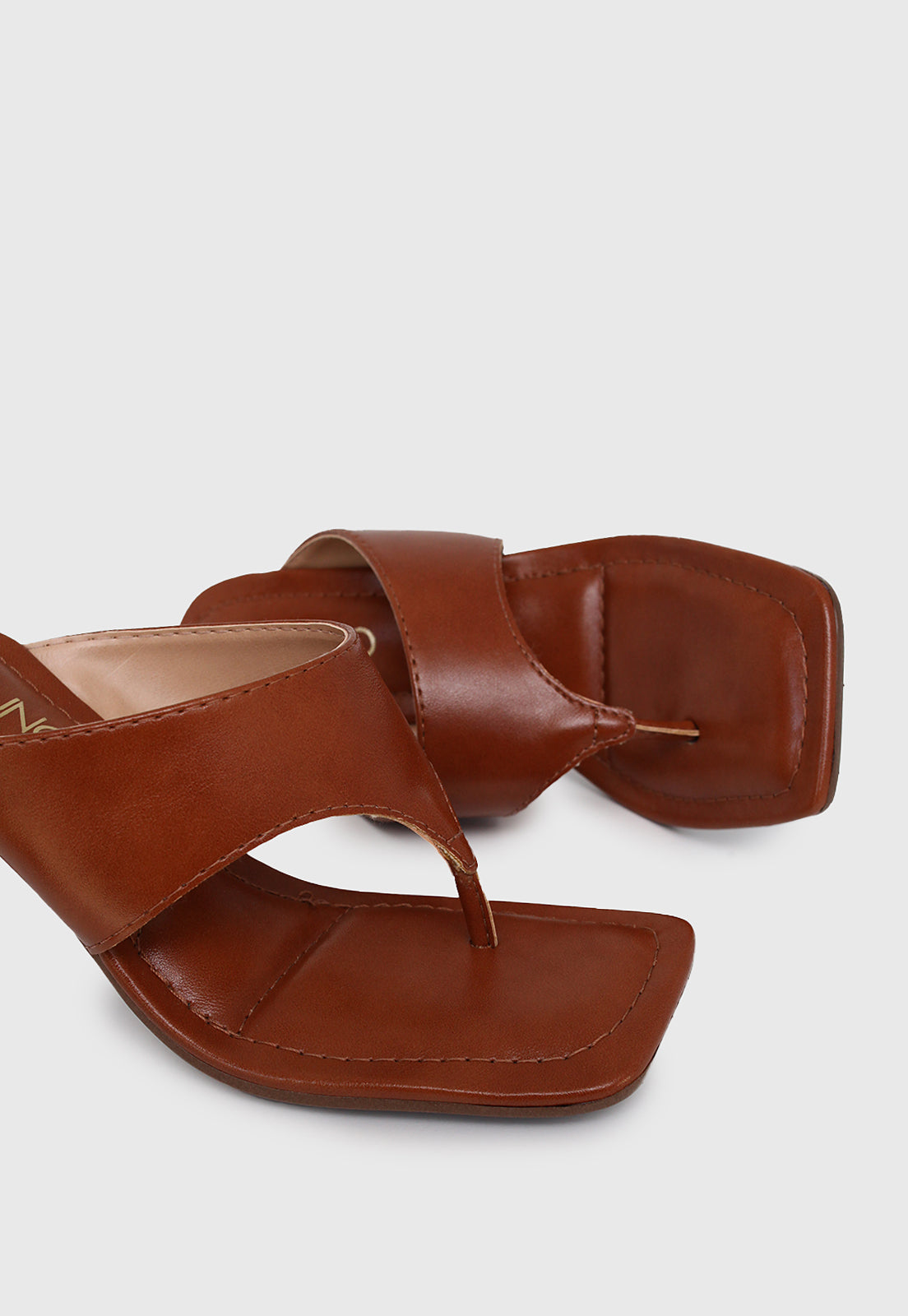 Tamanco Alto 871017 Napa Rock Caramelo