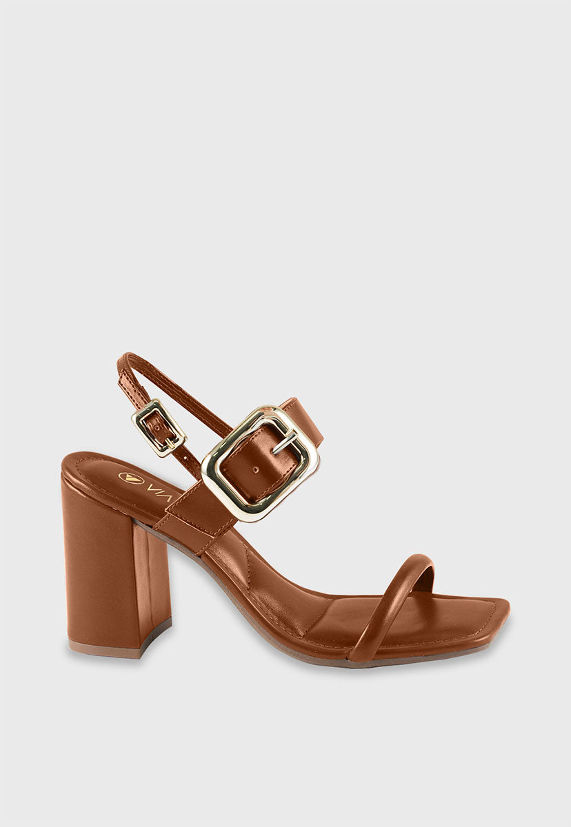 Sandalia Salto Alto 872023 Napa Rock Caramelo
