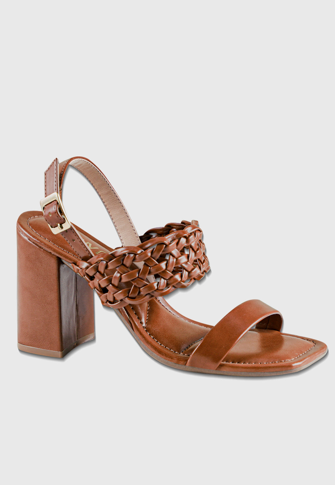 Sandalia Salto Alto 872024 Napa Rock Caramelo