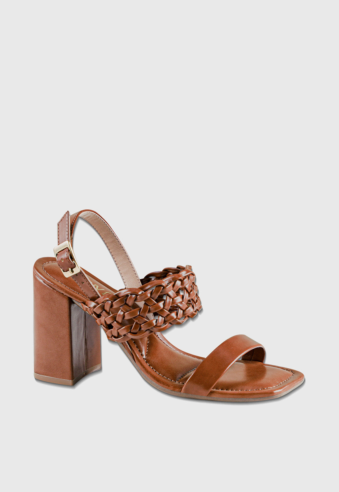 Sandalia Salto Alto 872024 Napa Rock Caramelo