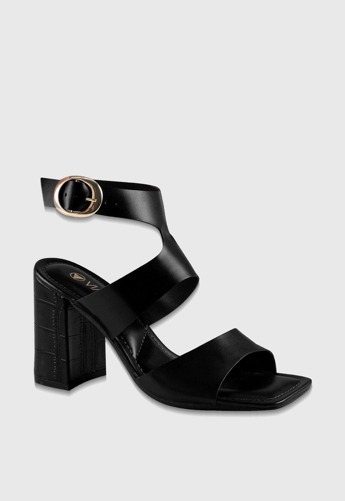 Sandalia Salto Alto 872037 Napa Preto